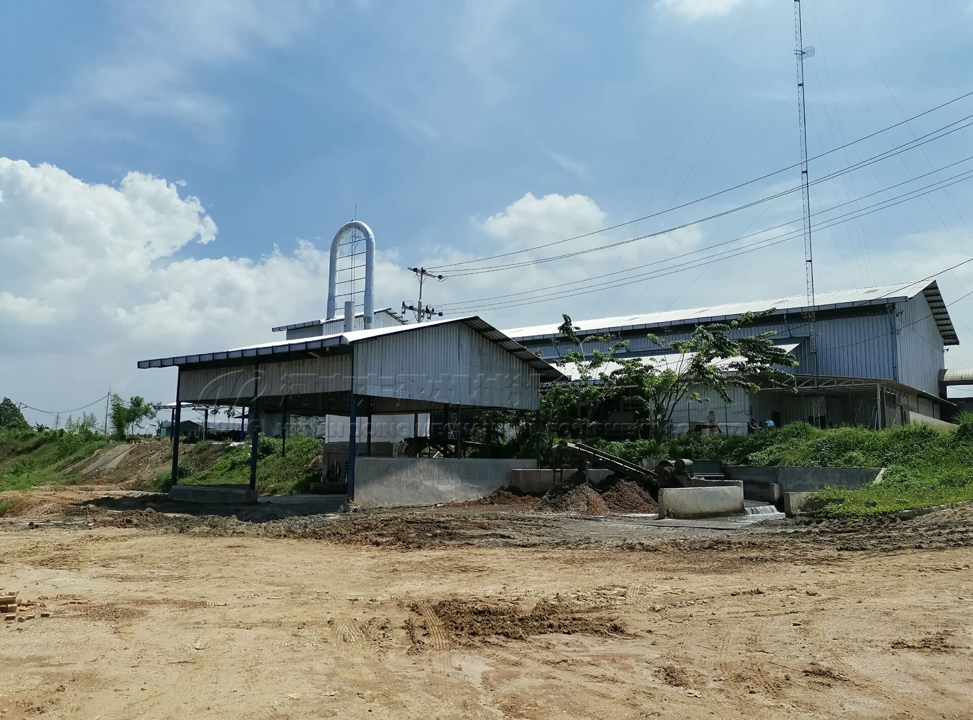 Cassava flour machine