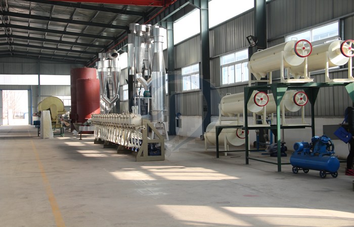 Cassava flour making machine